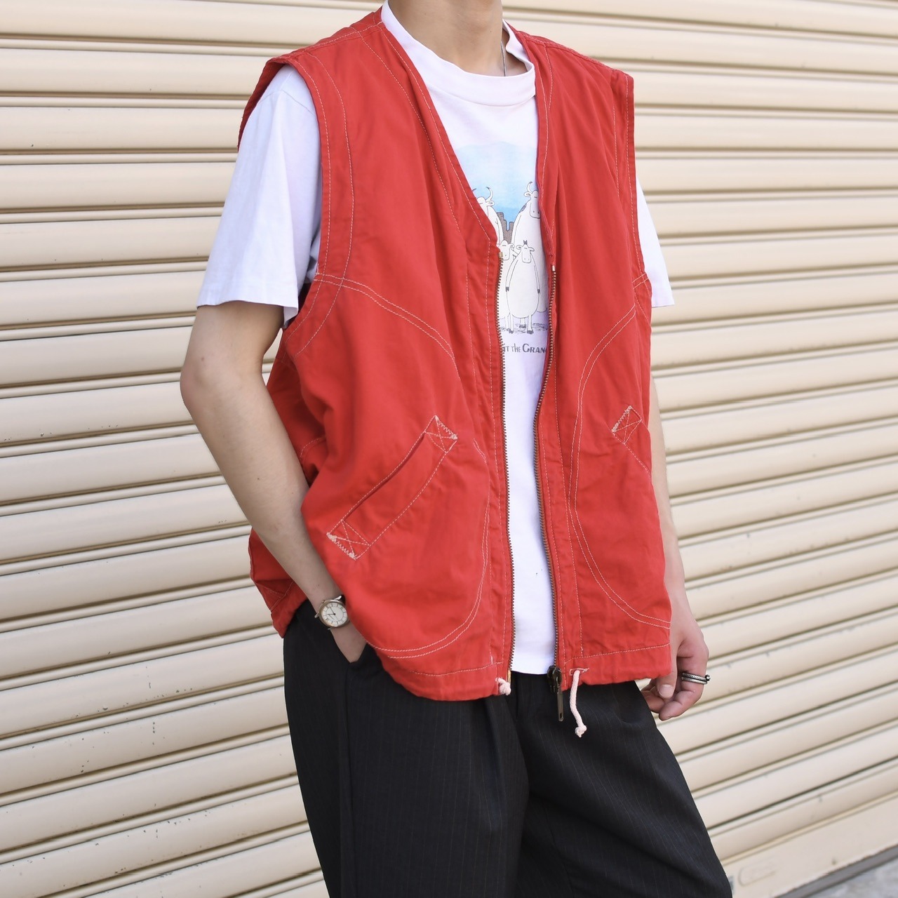 design cotton vest