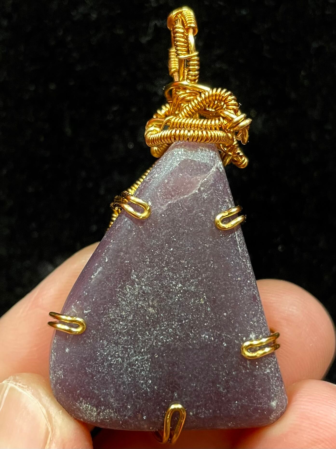 10) 採掘初期「ユーフォラライト44」ペンダントB