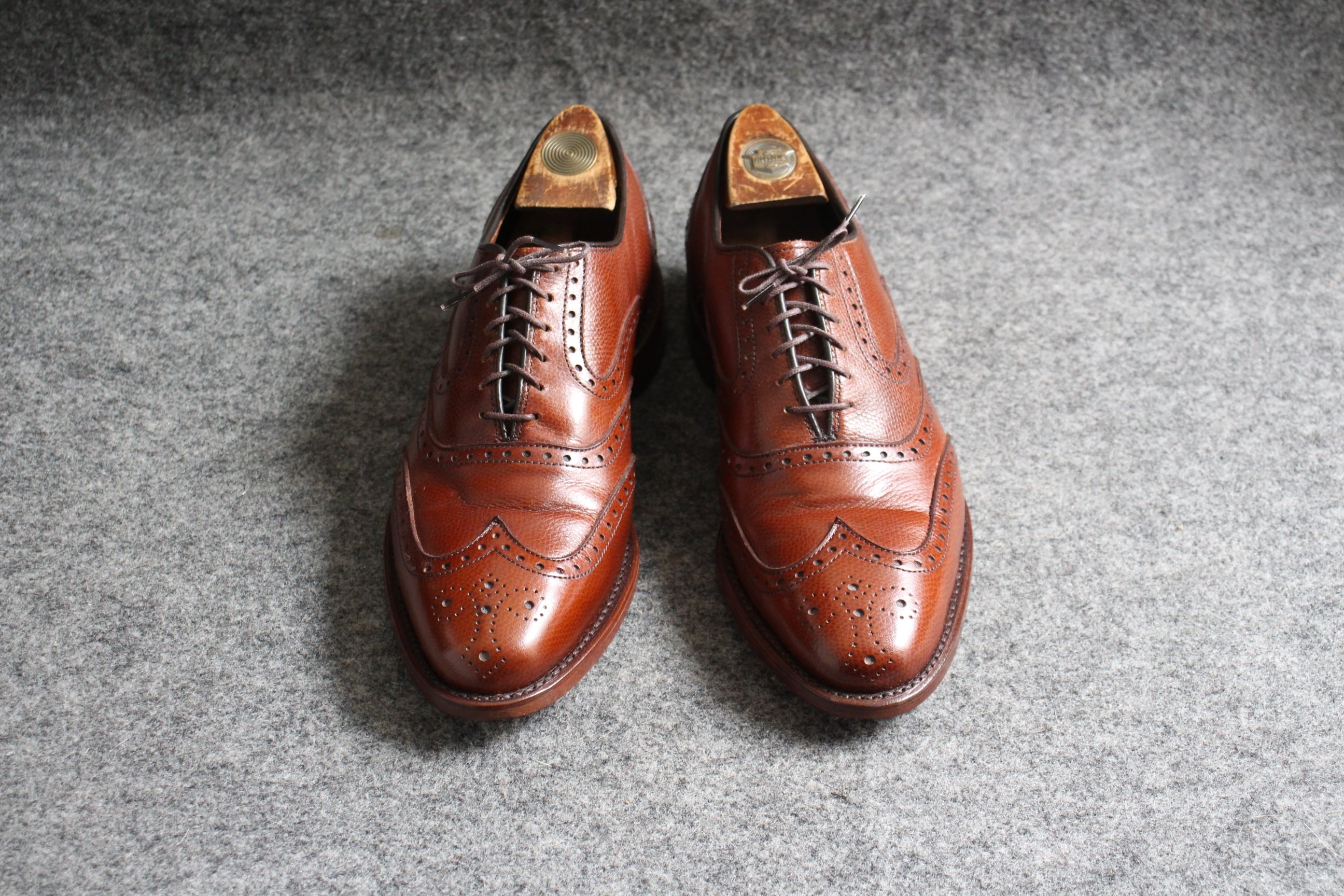 US7.5D Allen Edmonds McClain ウィングチップ MADE IN USA ～'00
