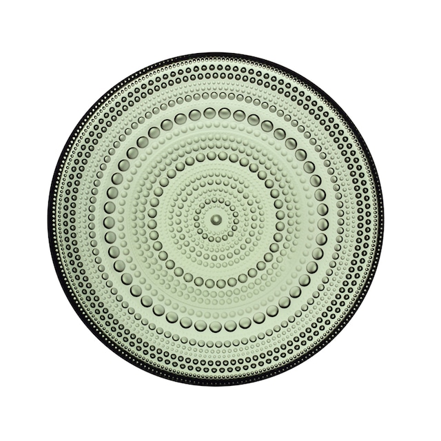 《1月24日発売》Kastehelmi Plate Pine Green 17cm［ iittala ］