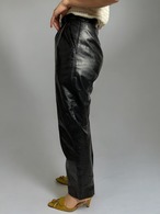 Lather tapered pants