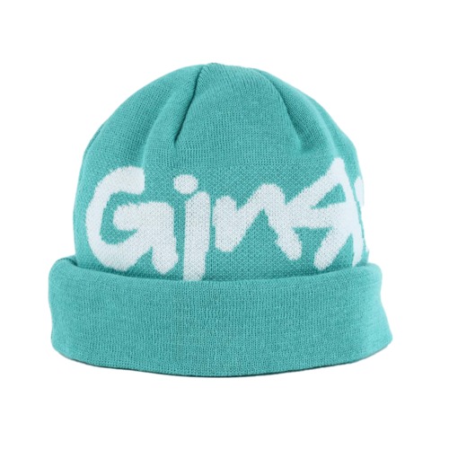 GINRHYMES/"BIG LOGO"LOW WATCH/TURQUOISE BULE