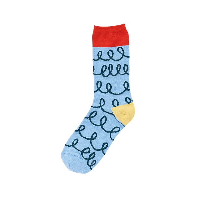 Goma socks Code Light Blue ゴマ ソックス　靴下