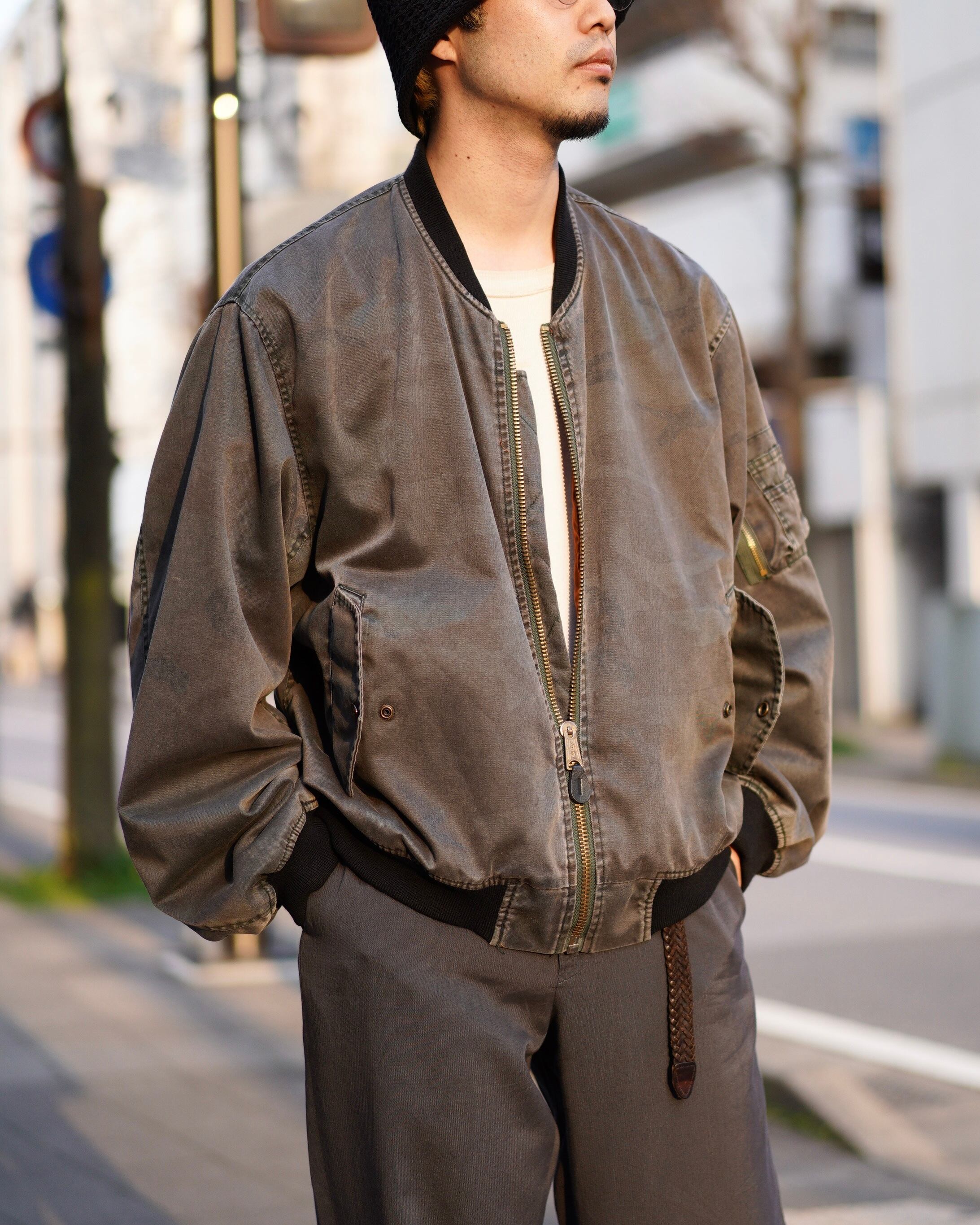 00s Fostex Garments】Type MA-1 Camo Jacket | used.memento