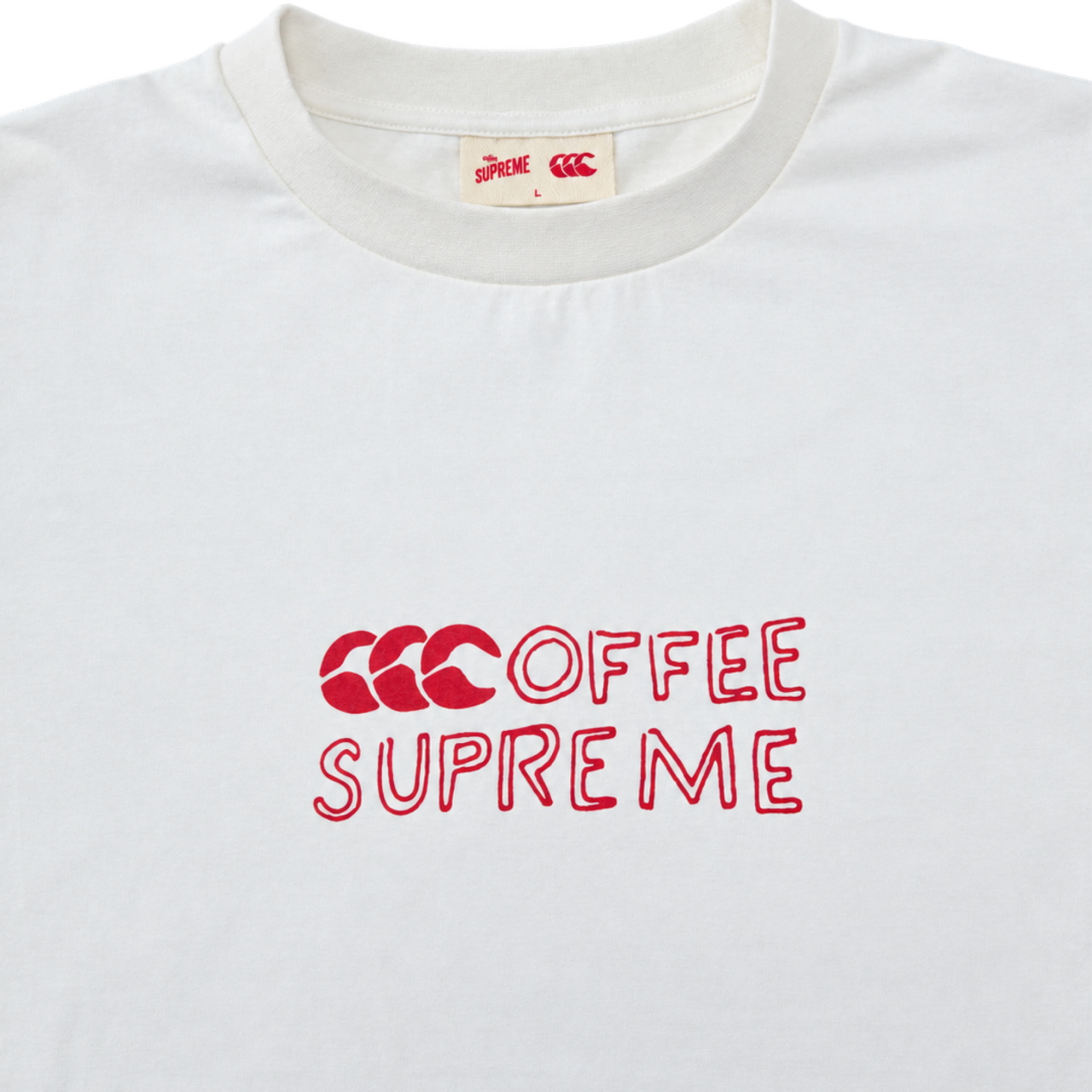 canterbury x Coffee Supreme skater girl Tシャツ