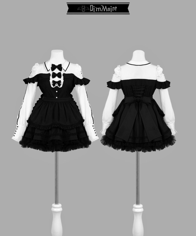お嬢様の従愛ワンピース【チェック&White】