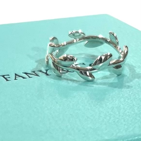 TIFFANY&CO.】2291 パロマ・ピカソ オリーブリーフリング 11.5号