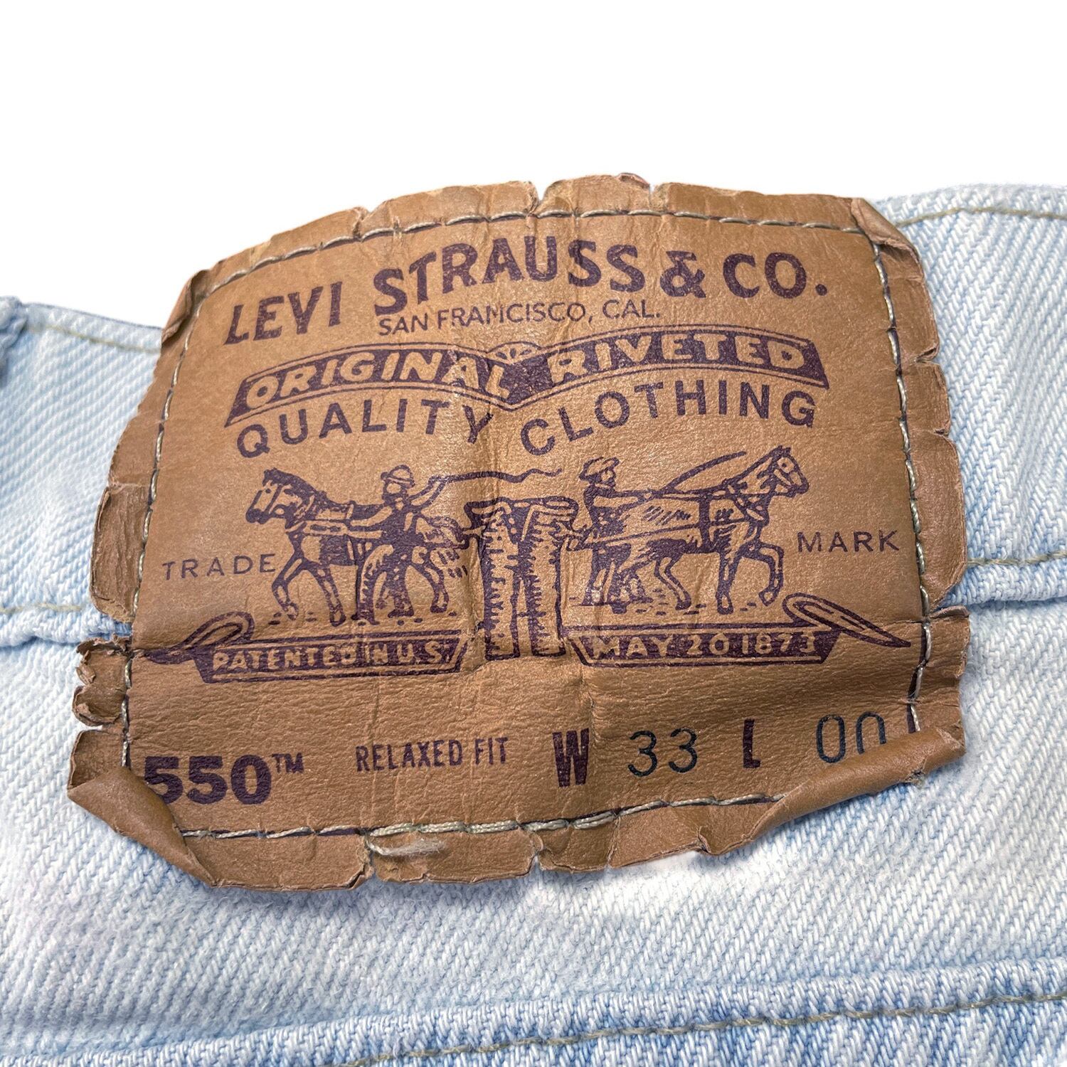 USA 古着 90S 96年製 Levi's リーバイス 550 リラックスフィット