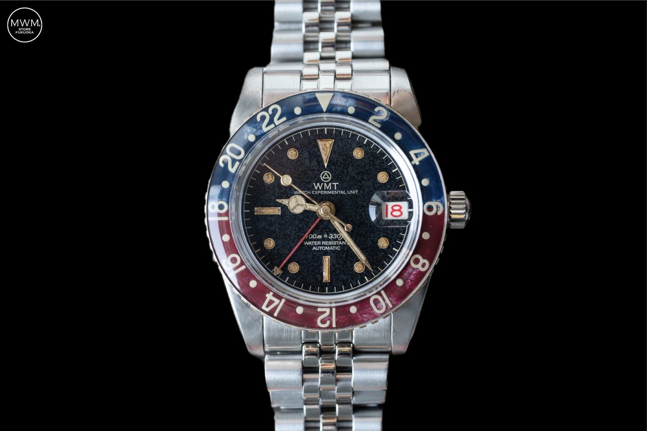 WMT WATCHES Panton MKII – Black Dial / Heavy Aged