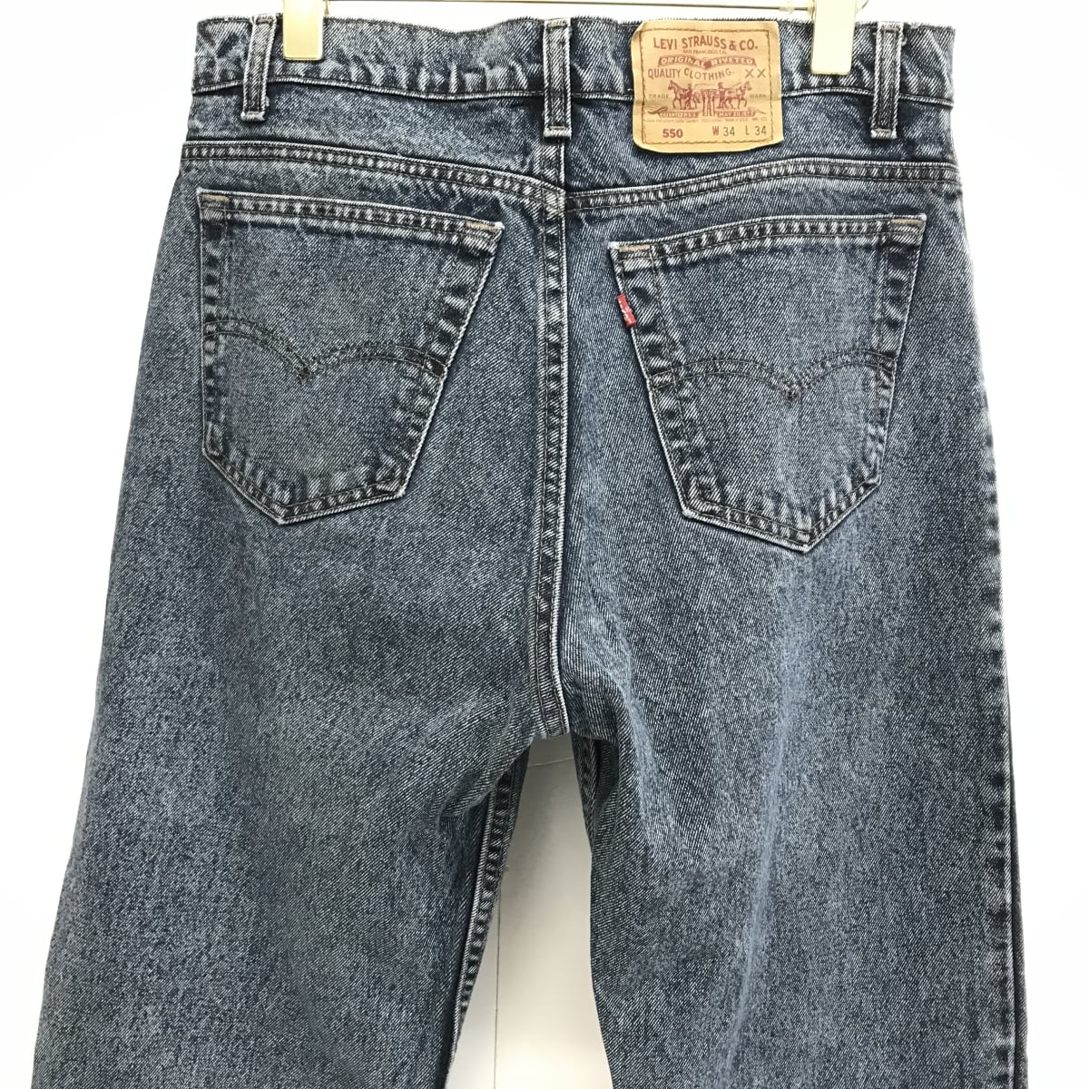 LEVI'S リーバイス 90年代 USA製 550-4865 ケミカルウォッシュジーンズ