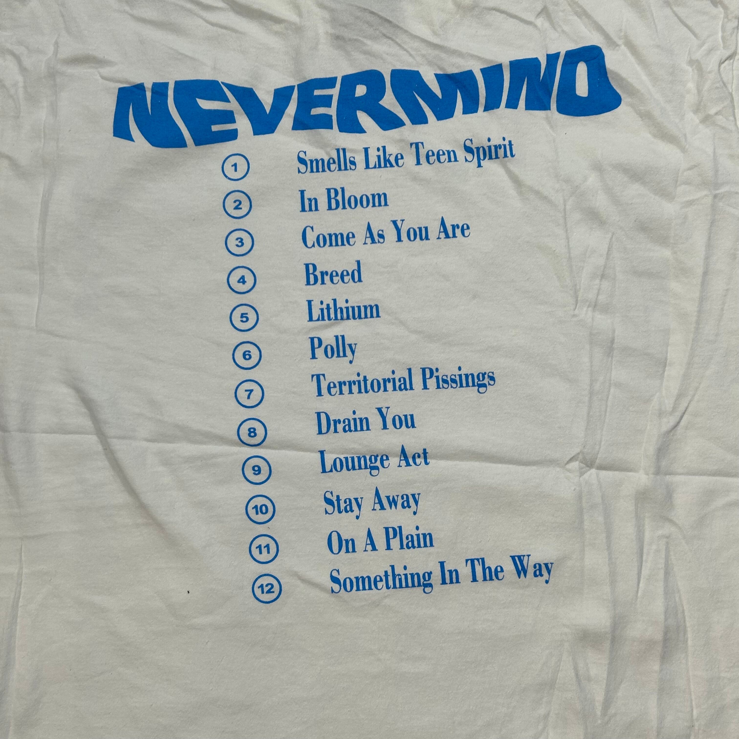 9479 NIRVANAブートT ロックTシャツ 半袖 両面プリント XL | San Fernando