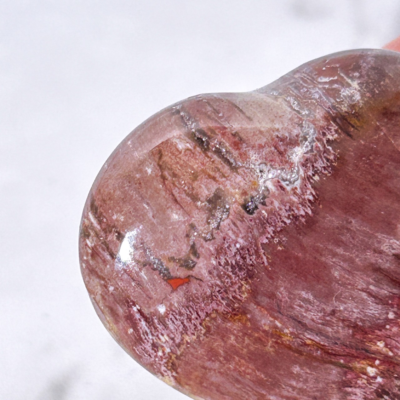 ペトリファイドウッド(珪化木) ハート