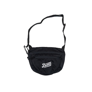 LOGO 2way Shoulder Bag "Large" [BLACK/WHITE]