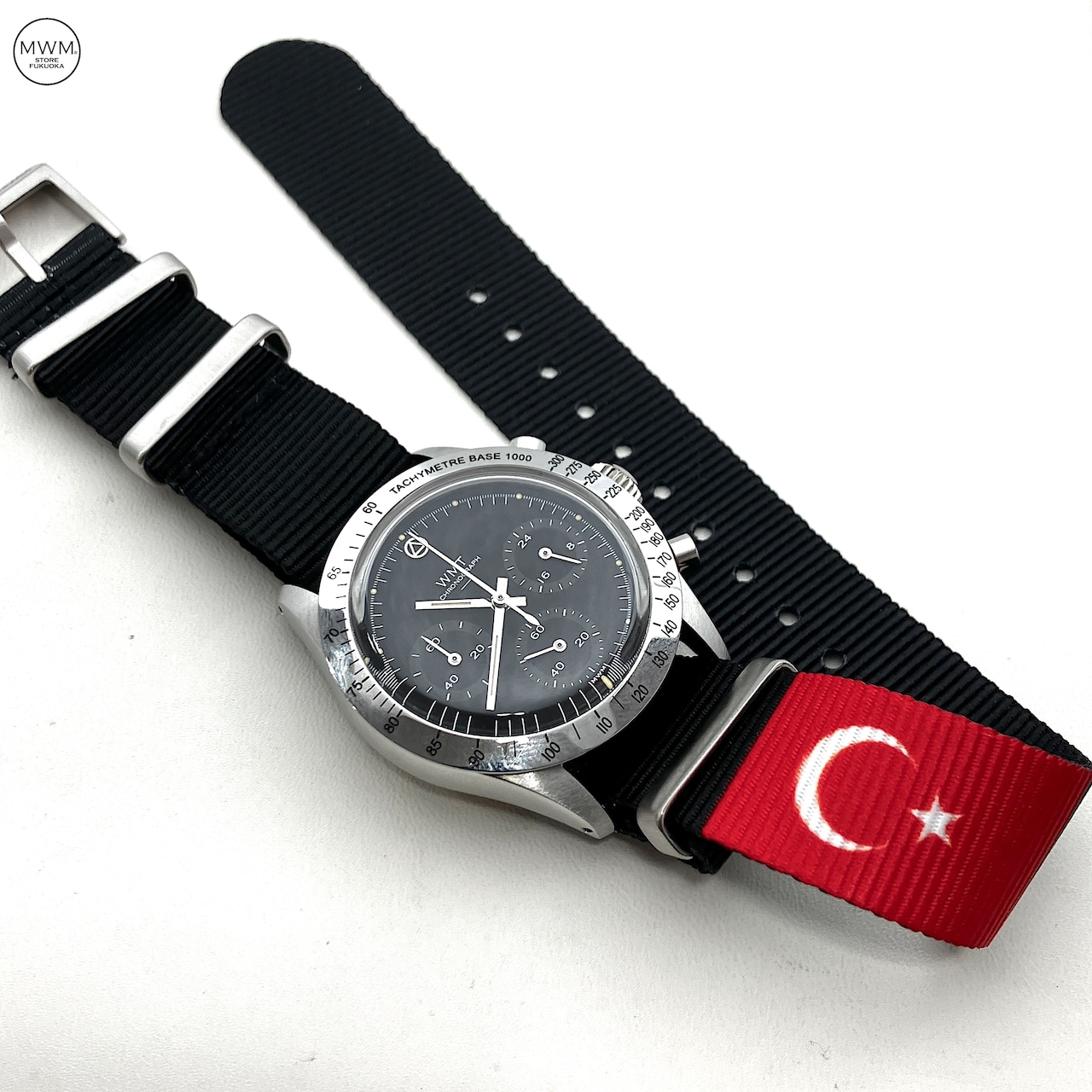 TAD STRAP for MWM  "Pray for Turkey &Syria " ストラップ 20mm 腕時計ベルト