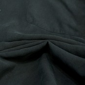 custom gradation stitch open collar silk shirt