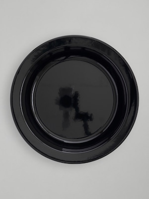 【数量限定セール】 ホーロー ブラック プレート 23cm / 【Limited Quantity SALE】 Enamel Black Plate 23cm