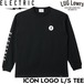 ELECTRIC エレクトリック ICON LOGO L/S TEE ロングスリーブTEE ロンT メンズ レディース E26ST10 BLK 26SP 日本代理店正規品