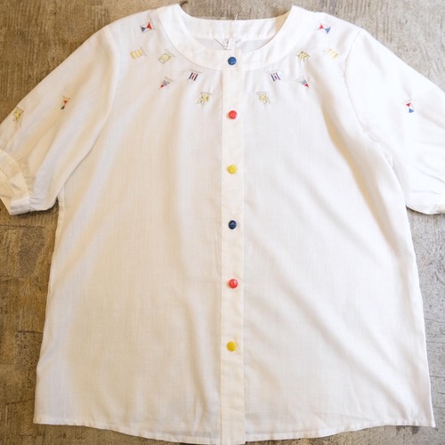 マーブルチョコ ブラウス