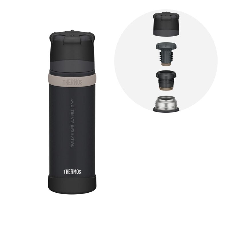 THERMOS サーモス】山専用 ステンレスボトル FFX-502 ジェットブラック