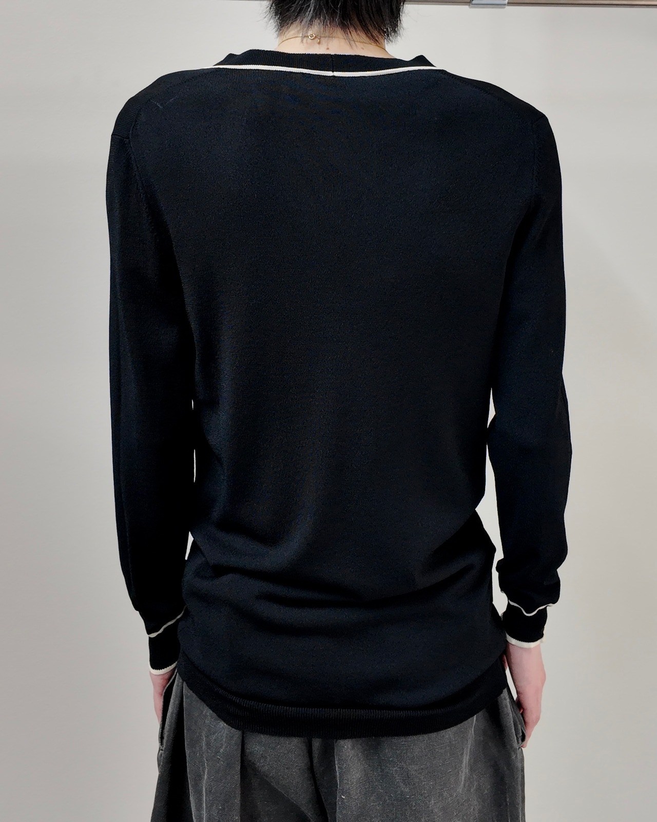 【2014/SS PRADA】piping long cardigan
