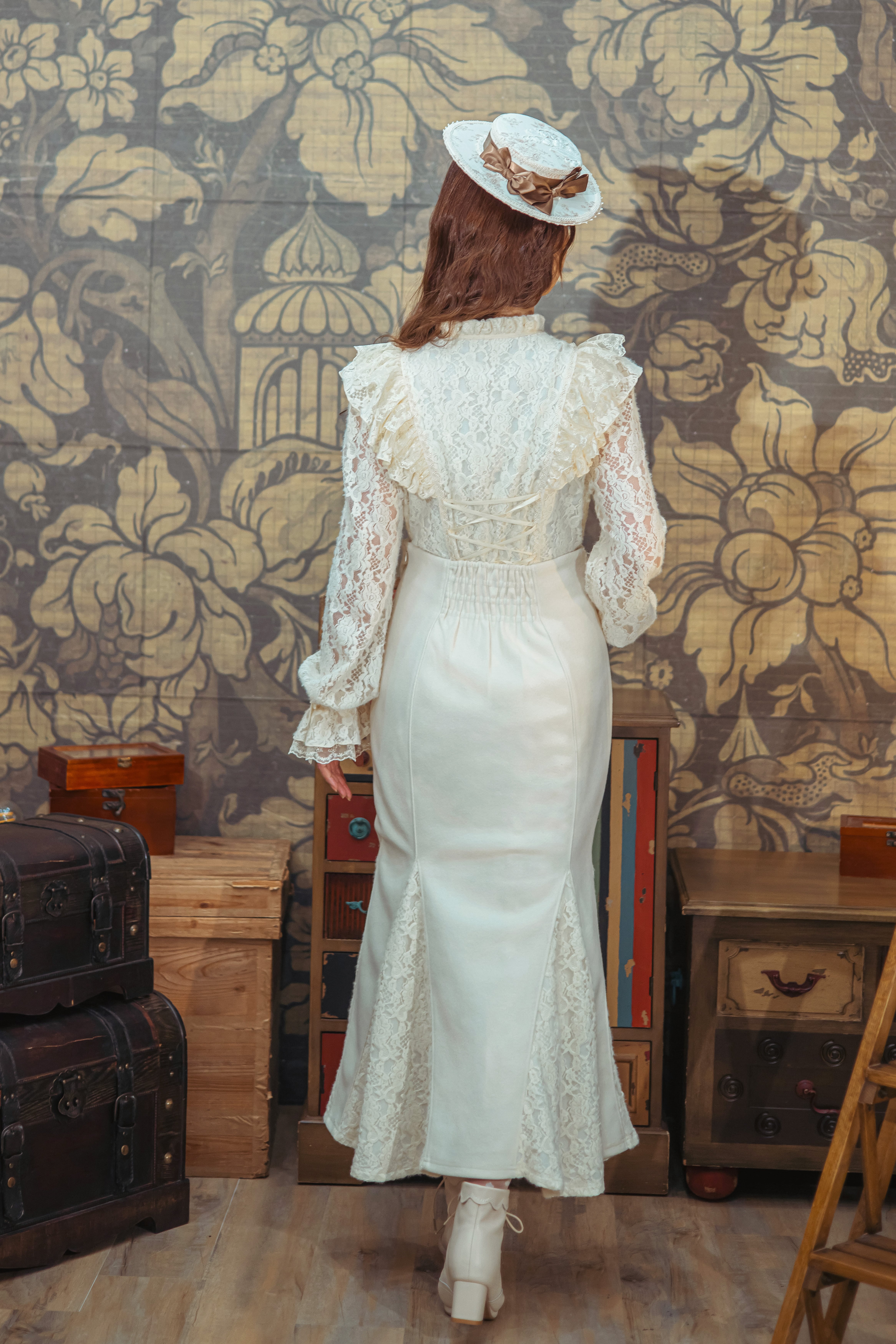 ベル・ラ・ドンナ バックリボンマーメイドスカート | HoshibakoWorks