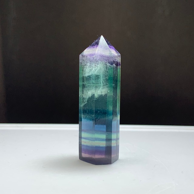 01.透明☆グラデーションフローライト ミニポイント