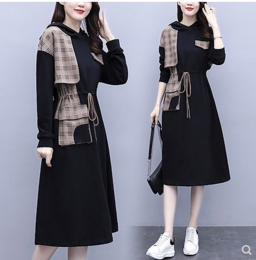 【大きいサイズM-5XL】【秋冬新作】ファッション/人気ワンピース