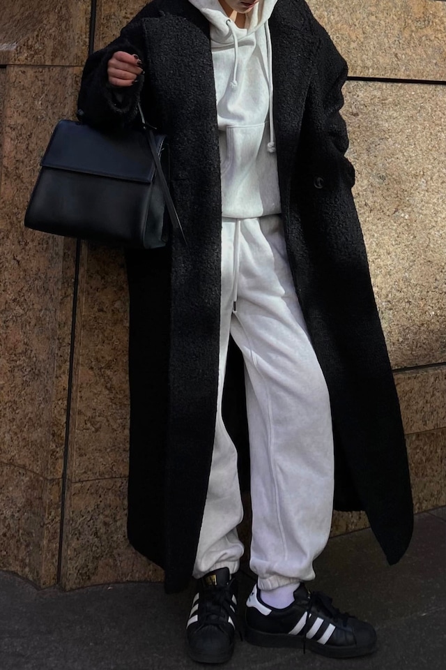 BOA LONG COAT/black