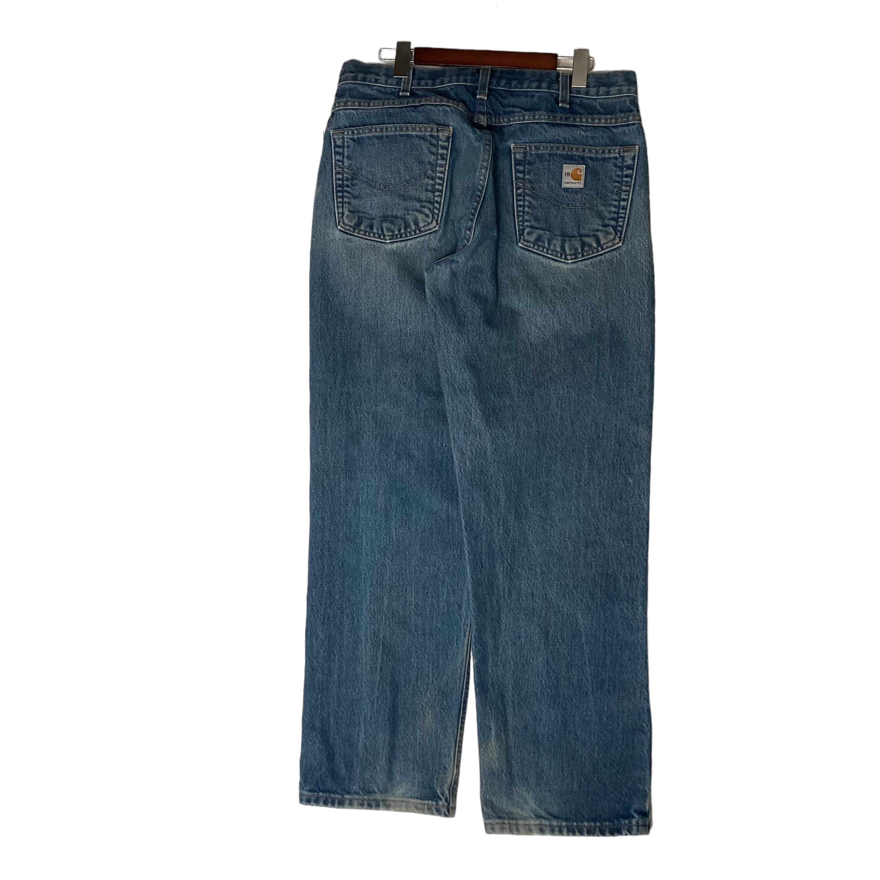 W34×L30】Carhartt デニムパンツ ブランドタグ | 古着屋OLDGREEN