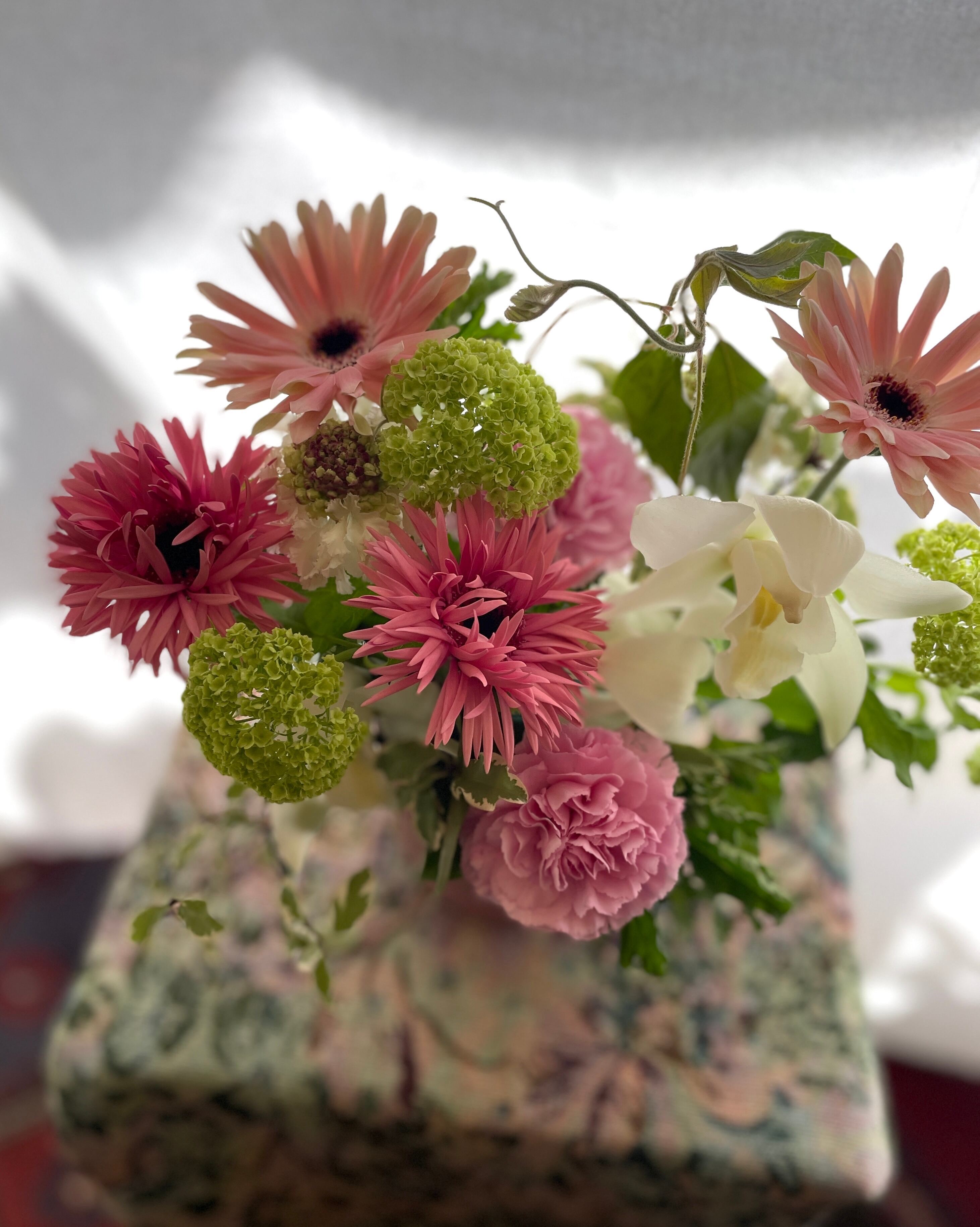 5/11日~12日到着便//thanks flower (M size) //ピンクのガーベラ   for Mother's Day //