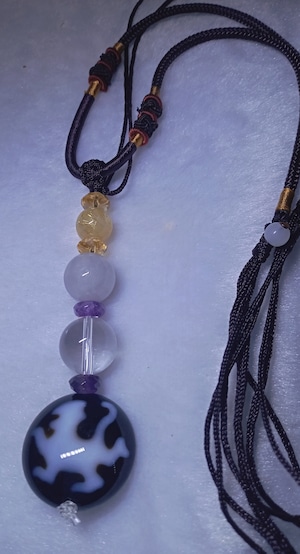 麒麟天珠ネックレス　破産　家庭内不和　夫婦関係の改善など、災いを消してビジネスチャンス　富　健康　成功をもたらす