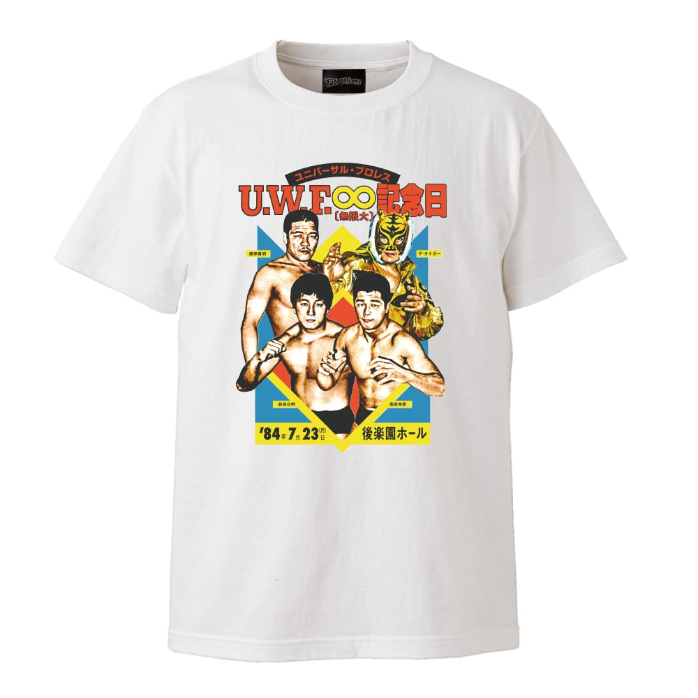 TWOPLATOONS × U.W.F. コラボレーション-T / WHITE | TWOPLATOONS
