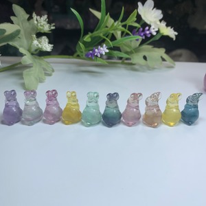 6.フローライトうさぎさん大家族セット