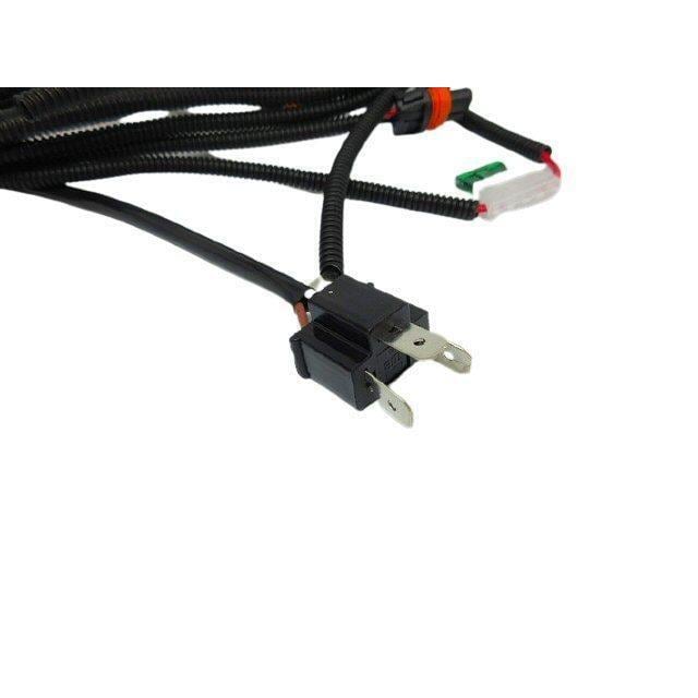 H4ヘッドライト 2灯式 → 4灯式 変換ハーネス HID LED 4灯化ホンダ ハイビーム 全灯化 リレー H4 ヘッドライト 2灯式 → 4灯式 変換