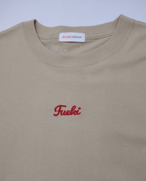 フエキ TシャツC ベージュ -Fueki by BEAMS DESIGN-