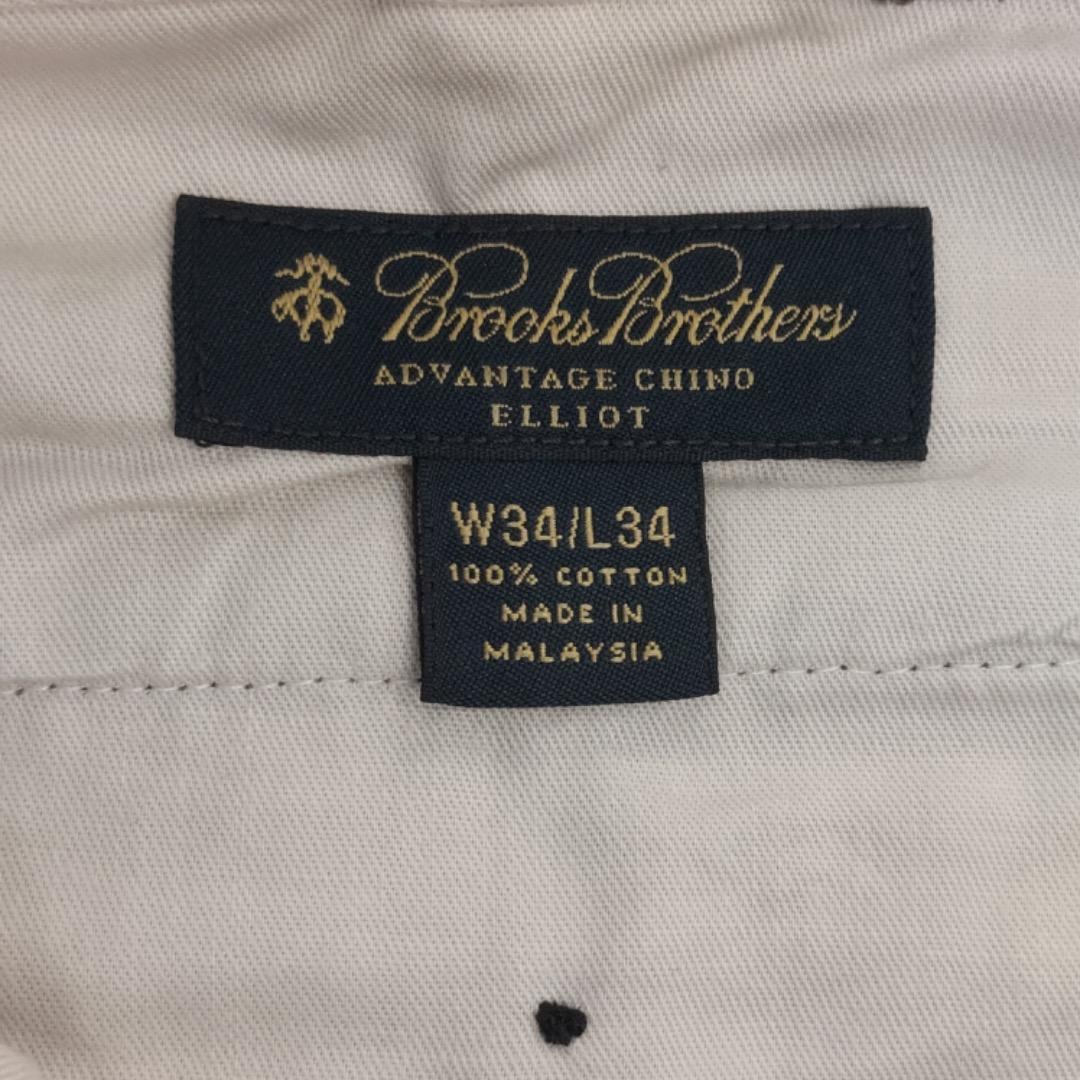 ブルックスブラザーズ W34 チノパン スラックス 古着 グレー