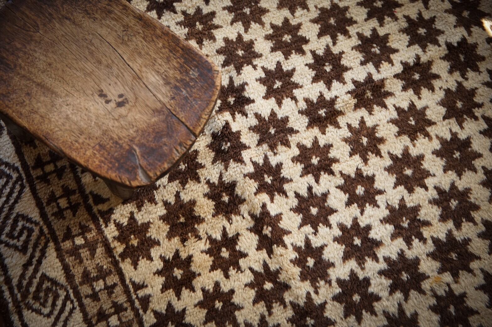141 -Vintage Taimani rug