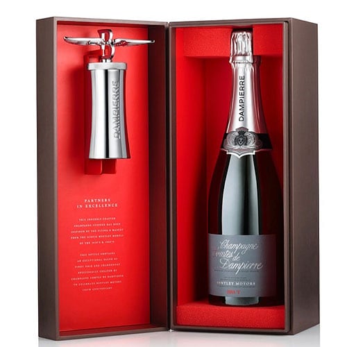 【数量限定】ベントレー・100周年アニバーサリー・キュヴェ・リミテッドエディション・ブリュット(ギフトボックス付） コント・ド・ダンピエール NV フランス シャンパーニュ シャンパン・白 辛口 750ml