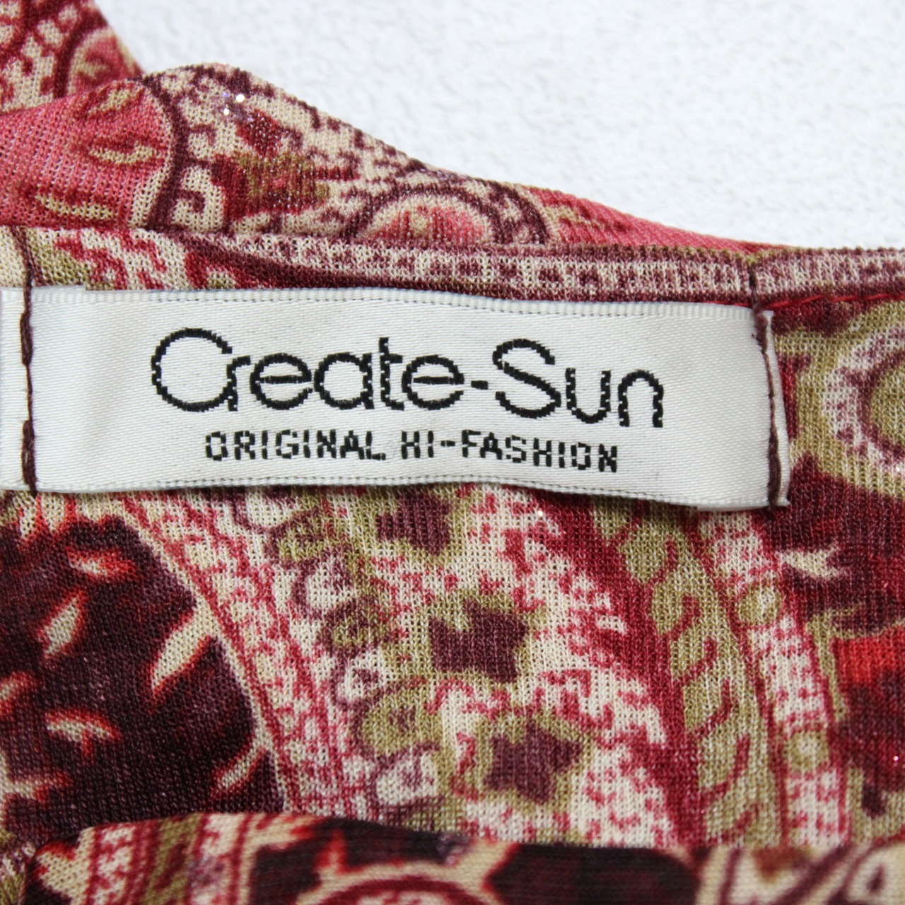 【美品 社交ダンス衣装】トップス create-sun エキゾチック エスニック かわいい 可愛い 上品 気品 クラシカル シック