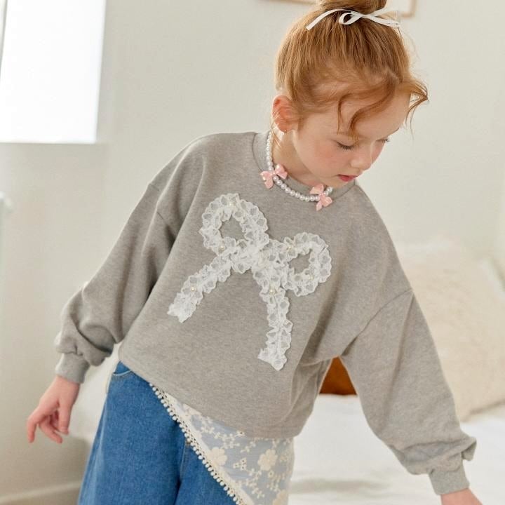 «sold out»«ジュニアサイズあり»«berry berry» リボンレースmtm 2colors