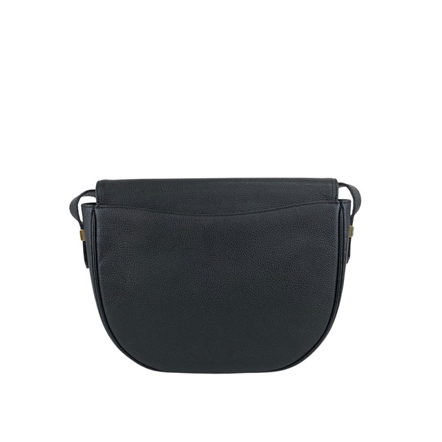 Yves Saint Laurent イヴ・サンローラン ショルダーバッグ ブラック YSL レザー vintage ヴィンテージ オールド 7rxmyz