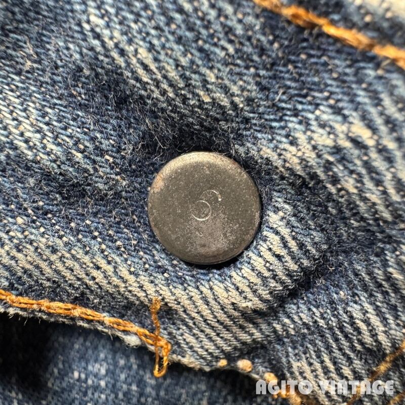 70's Levi's リーバイス 501 デニム 66前期 75年 リペアカスタム 刻印6
