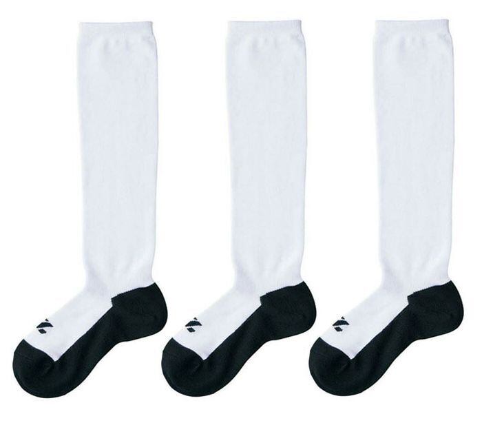 ゼット(zett) ベースボール底黒 アンダーソックス(3足組) 品番:BK03BO