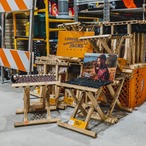 LUMBER JACKS CHAIR ランバージャックスチェア　（木製折り畳みアウトドアチェア）