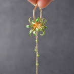 打ち上げ花火 －Spider lily－ | Japanese Fireworks & Red Spider Lily Earrings