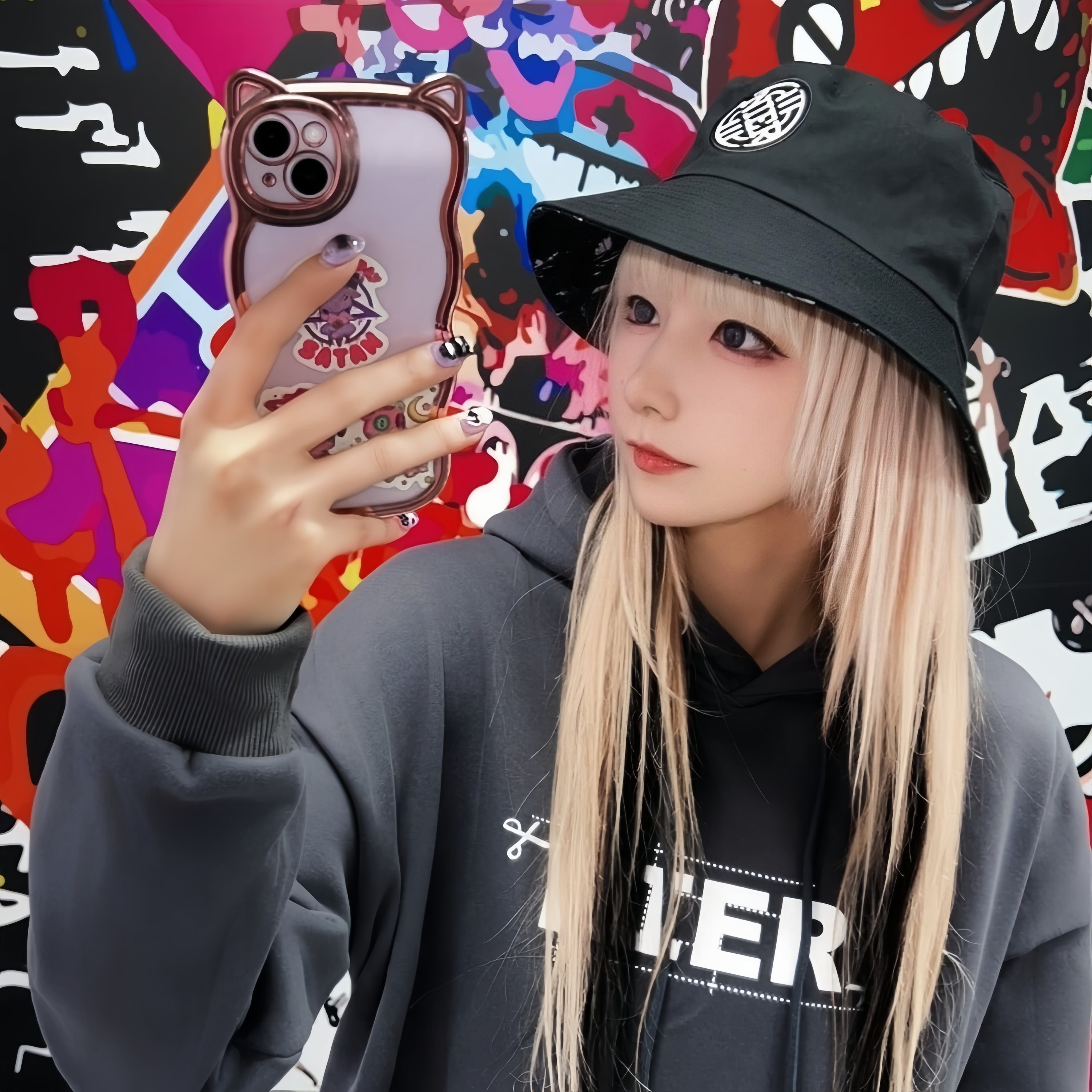 リバーシブルバケットハット【CIRCLE LOGO×ROSE】 | NIER CLOTHING
