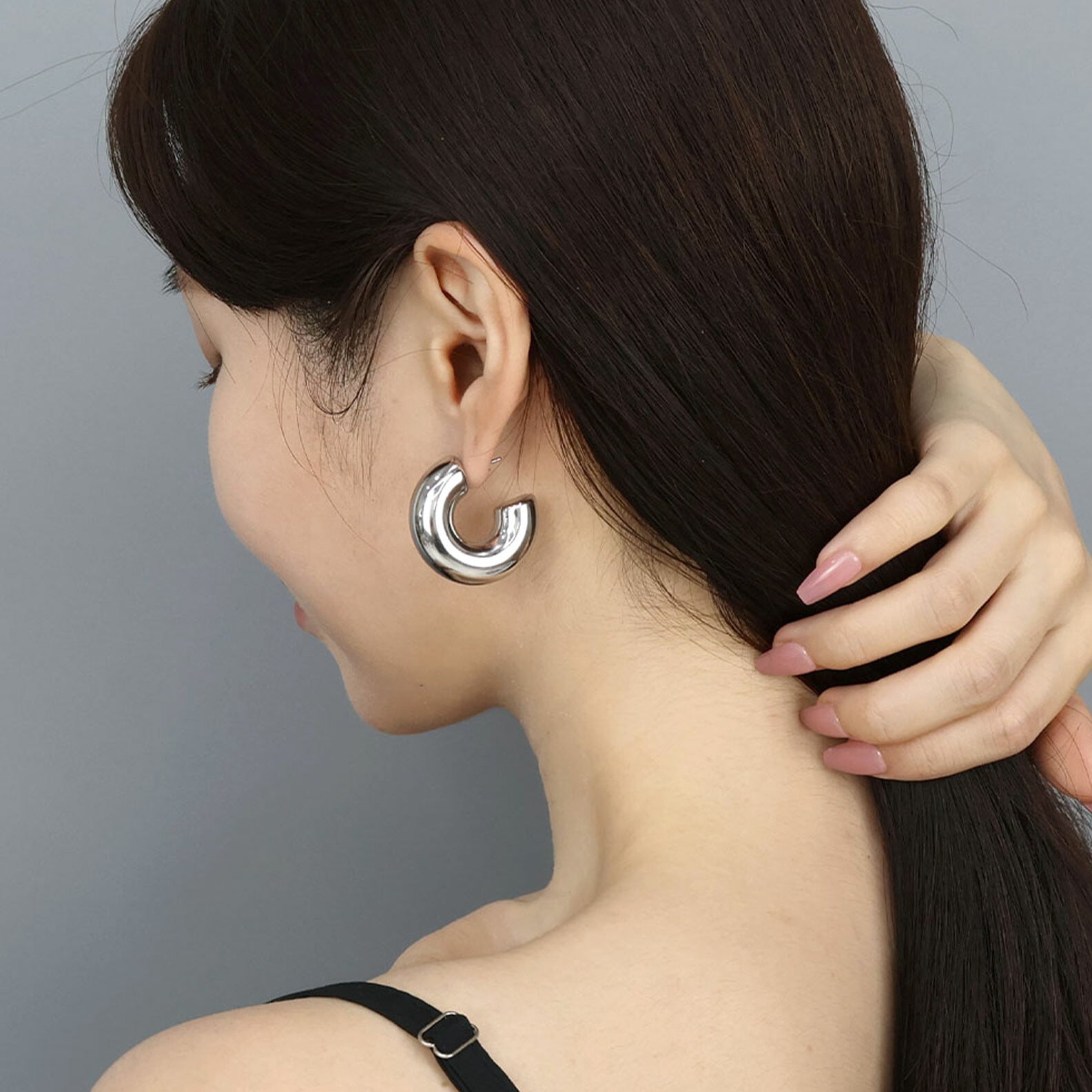 【SELECT】サージカルステンレス 316L フープピアス