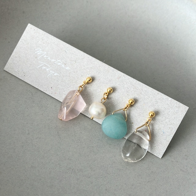 my stone no.5 ピアス＆イヤリング