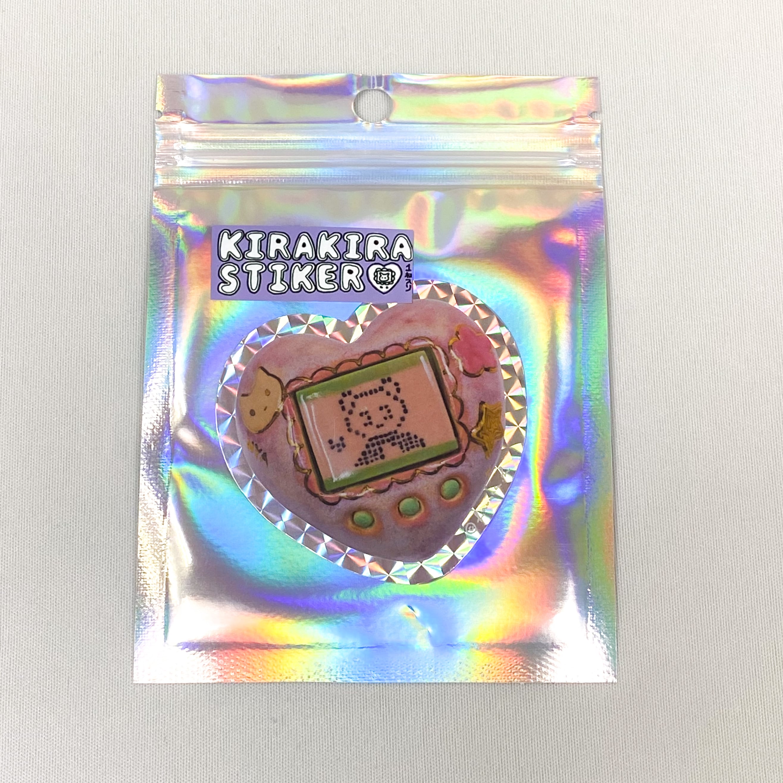 GAME/ピンク】キラキラステッカー | ataraxia