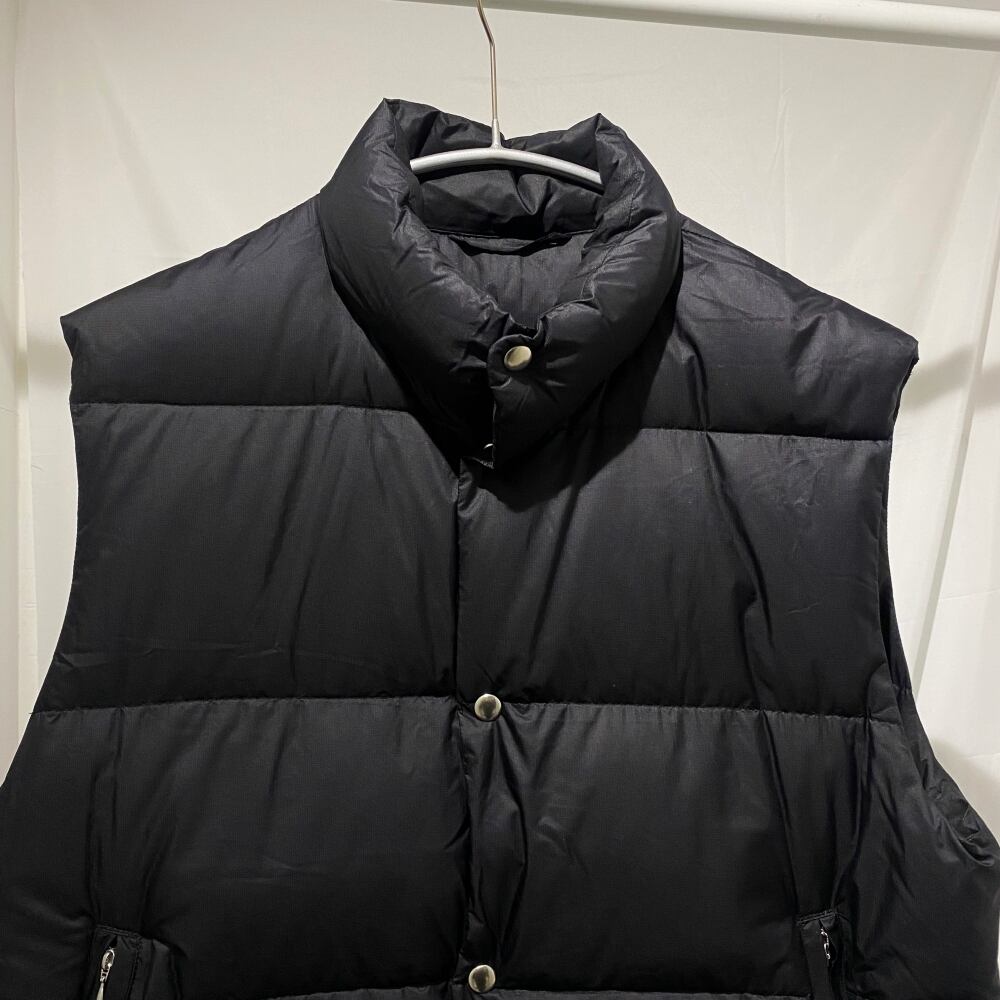 COMOLI コモリDAWN 詰め寄り VEST size3 ブラック ダウンベスト